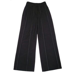 Andersson Bell Wide Leg Wool Trouser Pants S